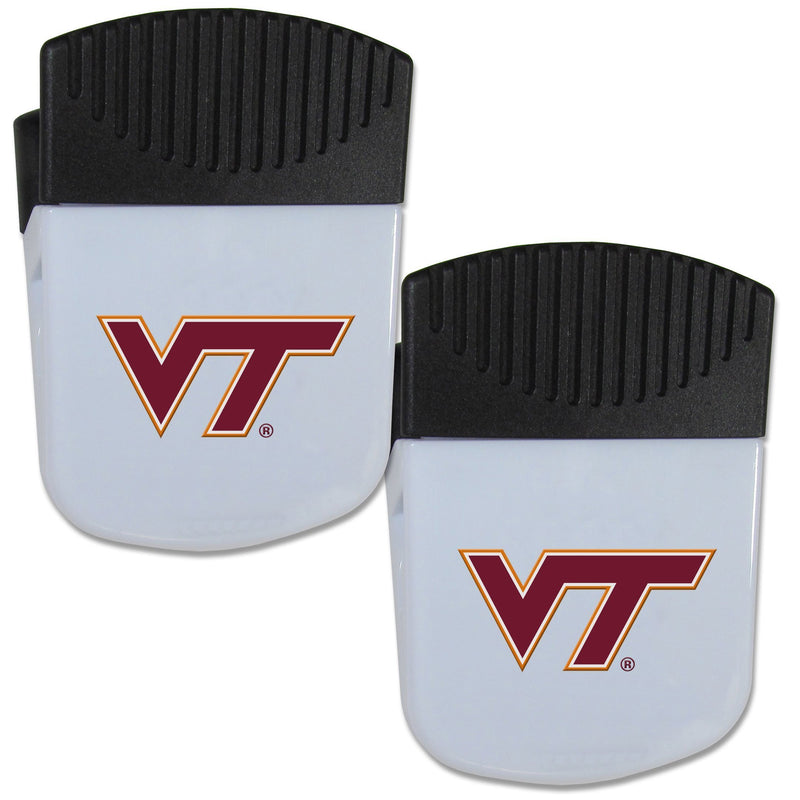 NCAA - Virginia Tech Hokies Chip Clip Magnet with Bottle Opener, 2 pack-Other Cool Stuff,College Other Cool Stuff,Virginia Tech Hokies Other Cool Stuff-JadeMoghul Inc.