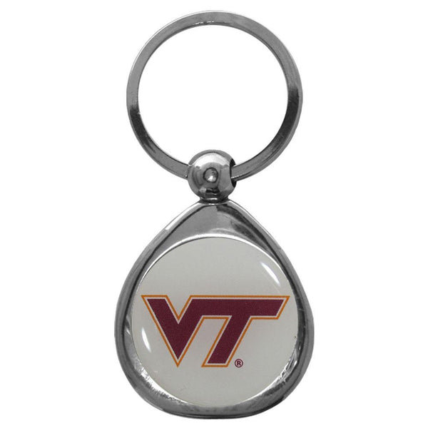 NCAA - Virginia Tech Hokies Chrome Key Chain-Key Chains,Chrome Key Chains,College Chrome Key Chains-JadeMoghul Inc.