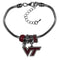 NCAA - Virginia Tech Hokies Euro Bead Bracelet-Jewelry & Accessories,Bracelets,Euro Bead Bracelets,College Euro Bead Bracelets-JadeMoghul Inc.