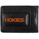 NCAA - Virginia Tech Hokies Logo Leather Cash and Cardholder-Wallets & Checkbook Covers,College Wallets,Virginia Tech Hokies Wallets-JadeMoghul Inc.