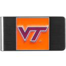 NCAA - Virginia Tech Hokies Steel Money Clip-Wallets & Checkbook Covers,Money Clips,Steel Money Clips,College Steel Money Clips-JadeMoghul Inc.