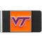 NCAA - Virginia Tech Hokies Steel Money Clip-Wallets & Checkbook Covers,Money Clips,Steel Money Clips,College Steel Money Clips-JadeMoghul Inc.