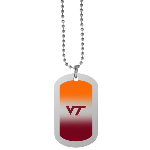 NCAA - Virginia Tech Hokies Team Tag Necklace-missing-JadeMoghul Inc.