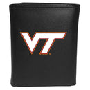 NCAA - Virginia Tech Hokies Tri-fold Wallet Large Logo-Wallets & Checkbook Covers,College Wallets,Virginia Tech Hokies Wallets-JadeMoghul Inc.