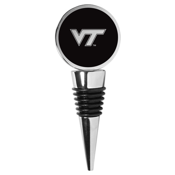 NCAA - Virginia Tech Hokies Wine Stopper-Tailgating & BBQ Accessories,Wine Accessories,Wine Stopper,College Wine Stopper-JadeMoghul Inc.