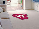 Custom Rugs NCAA Virginia Tech Mascot Custom Shape Mat