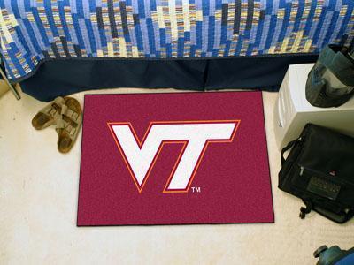 Outdoor Rug NCAA Virginia Tech Starter Rug 19"x30"