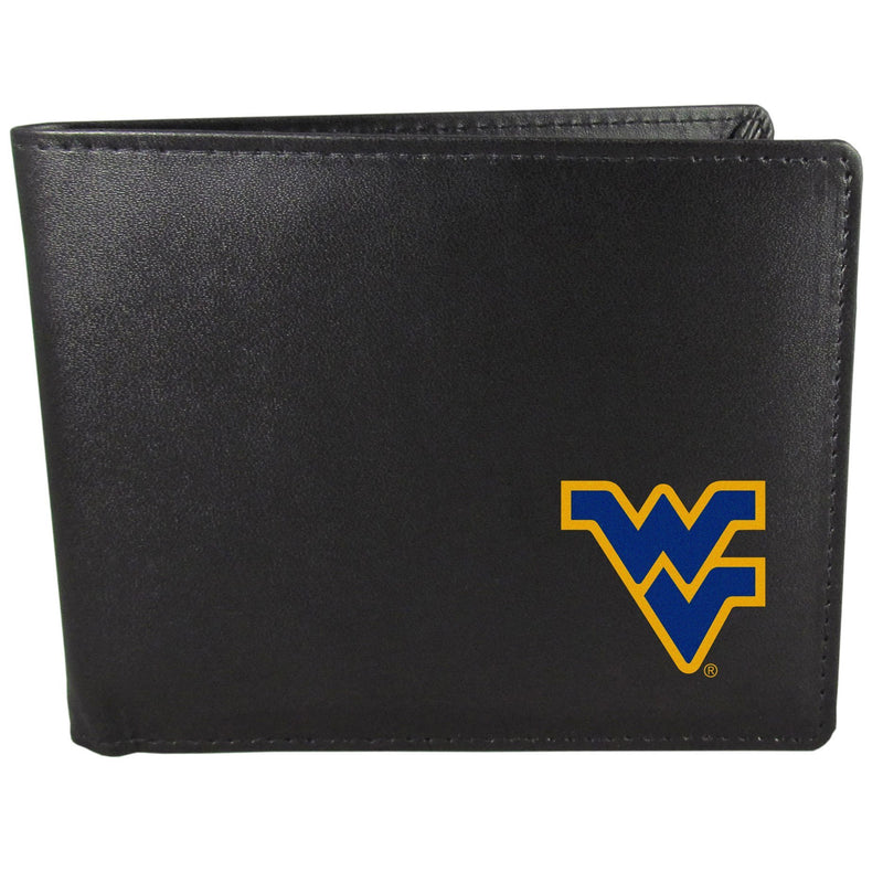 NCAA - W. Virginia Mountaineers Bi-fold Wallet-Wallets & Checkbook Covers,Bi-fold Wallets,Printed Bi-fold WalletCollege Printed Bi-fold Wallet-JadeMoghul Inc.