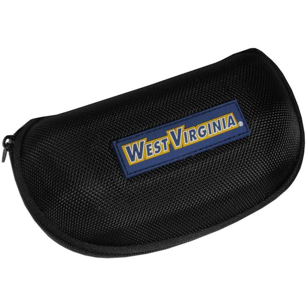 NCAA - W. Virginia Mountaineers Hard Shell Sunglass Case-Sunglasses, Eyewear & Accessories,Sunglass Cases,Zippered Eyewear Cases,College Zippered Eyewear Cases-JadeMoghul Inc.