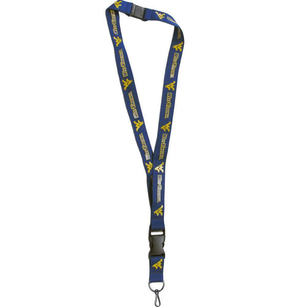 NCAA - W. Virginia Mountaineers Lanyard-Jewelry & Accessories,Lanyards,College Lanyards-JadeMoghul Inc.