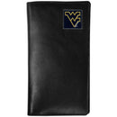 NCAA - W. Virginia Mountaineers Leather Tall Wallet-Wallets & Checkbook Covers,Tall Wallets,College Tall Wallets-JadeMoghul Inc.