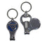 NCAA - W. Virginia Mountaineers Nail Care/Bottle Opener Key Chain-Key Chains,3 in 1 Key Chains,College 3 in 1 Key Chains-JadeMoghul Inc.
