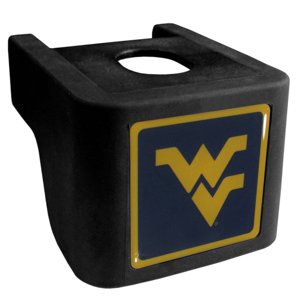 NCAA - W. Virginia Mountaineers Shin Shield Hitch Cover-Automotive Accessories,Hitch Covers,Shin Shield Hitch Covers Class V,College Shin Shield Hitch Covers Class V-JadeMoghul Inc.