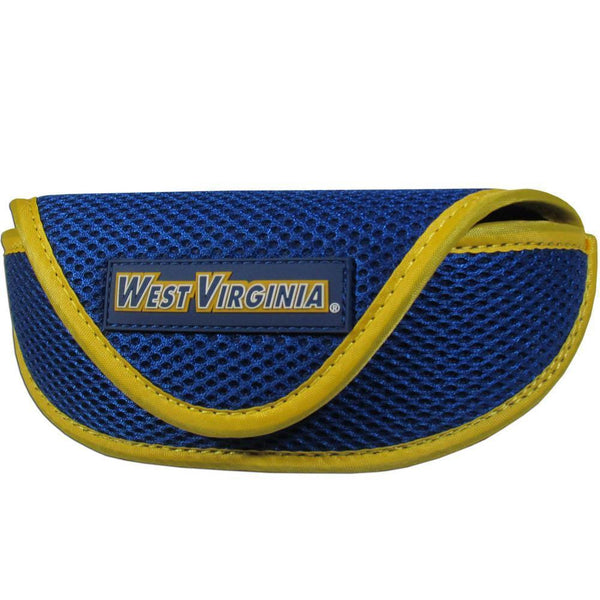 NCAA - W. Virginia Mountaineers Sport Sunglass Case-Sunglasses, Eyewear & Accessories,Sunglass Cases,Sport Eyewear Cases,College Sport Eyewear Cases-JadeMoghul Inc.