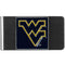 NCAA - W. Virginia Mountaineers Steel Money Clip-Wallets & Checkbook Covers,Money Clips,Steel Money Clips,College Steel Money Clips-JadeMoghul Inc.