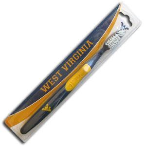 NCAA - W. Virginia Mountaineers Toothbrush-Home & Office,Toothbrushes,Adult Toothbrushes,College Adult Toothbrushes-JadeMoghul Inc.