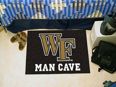 Outdoor Rug NCAA Wake Forest Man Cave Starter Rug 19"x30"