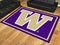 8x10 Rug NCAA Washington 8'x10' Plush Rug