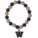 NCAA - Washington Huskies Fan Bead Bracelet-Jewelry & Accessories,Bracelets,Fan Bead Bracelets,College Fan Bead Bracelets-JadeMoghul Inc.