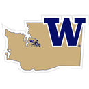 NCAA - Washington Huskies Home State 11 Inch Magnet-Automotive Accessories,College Automotive Accessories,Washington Huskies Automotive Accessories-JadeMoghul Inc.