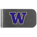 NCAA - Washington Huskies Logo Bottle Opener Money Clip-Wallets & Checkbook Covers,College Wallets,Washington Huskies Wallets-JadeMoghul Inc.