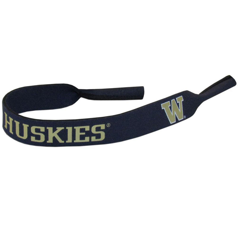 NCAA - Washington Huskies Neoprene Sunglass Strap-Sunglasses, Eyewear & Accessories,Sunglass Straps,College Sunglass Straps-JadeMoghul Inc.