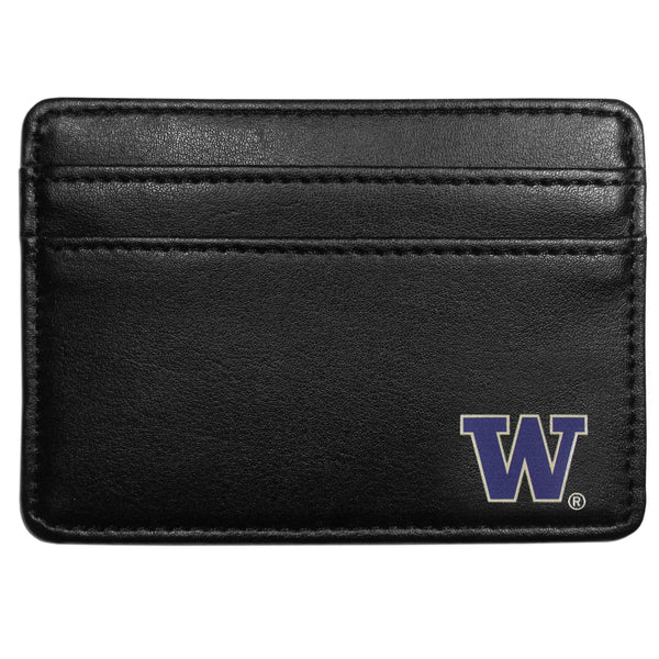 NCAA - Washington Huskies Weekend Wallet-Wallets & Checkbook Covers,Weekend Wallets,College Weekend Wallets-JadeMoghul Inc.