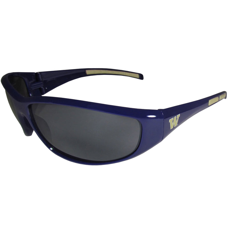 NCAA - Washington Huskies Wrap Sunglasses-Sunglasses, Eyewear & Accessories,Sunglasses,Wrap Sunglasses,College Wrap Sunglasses-JadeMoghul Inc.