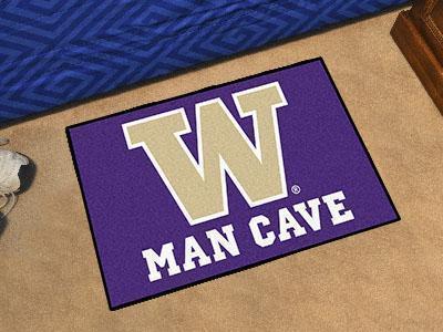 Area Rugs NCAA Washington Man Cave Starter Rug 19"x30"