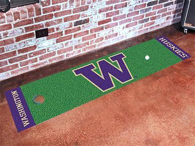 Runner Rugs NCAA Washington Putting Green Runner 18"x72" Golf Accessories