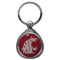 NCAA - Washington St. Cougars Chrome Key Chain-Key Chains,Chrome Key Chains,College Chrome Key Chains-JadeMoghul Inc.