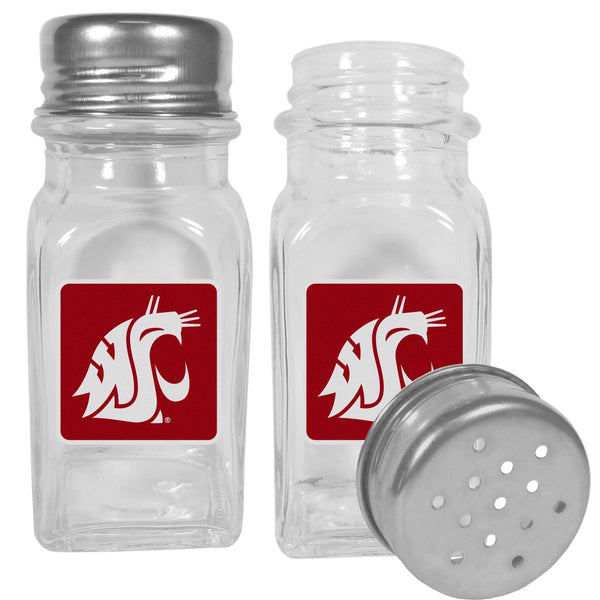 NCAA - Washington St. Cougars Graphics Salt & Pepper Shaker-Tailgating & BBQ Accessories,College Tailgating Accessories,Washington St. Cougars Tailgating Accessories-JadeMoghul Inc.