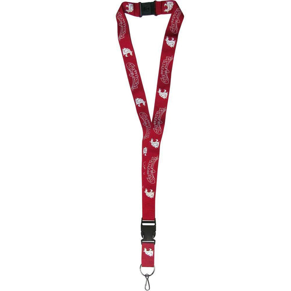 NCAA - Washington St. Cougars Lanyard-Jewelry & Accessories,Lanyards,College Lanyards-JadeMoghul Inc.