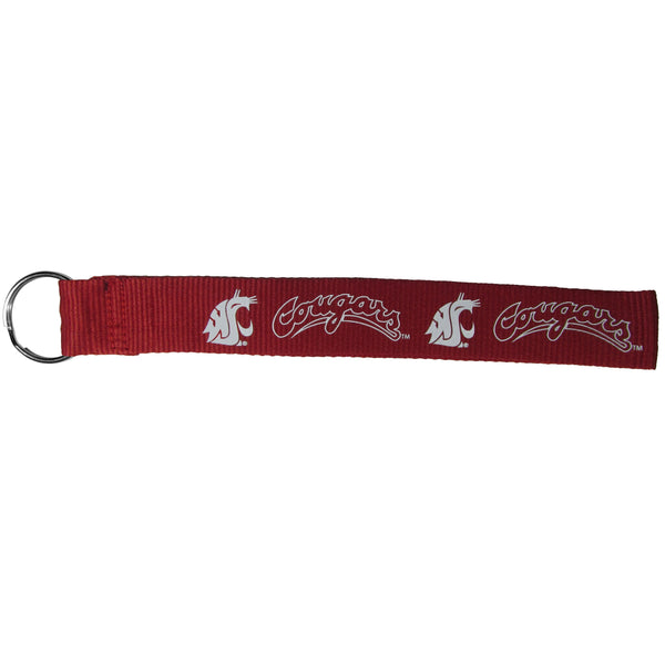 NCAA - Washington St. Cougars Lanyard Key Chain-Key Chains,Lanyard Key Chains,College Lanyard Key Chains-JadeMoghul Inc.