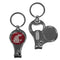 NCAA - Washington St. Cougars Nail Care/Bottle Opener Key Chain-Key Chains,3 in 1 Key Chains,College 3 in 1 Key Chains-JadeMoghul Inc.