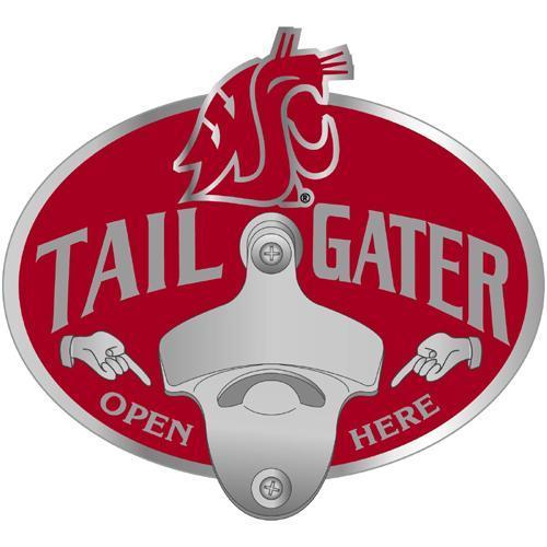 NCAA - Washington St. Cougars Tailgater Hitch Cover Class III-Automotive Accessories,Hitch Covers,Tailgater Hitch Covers Class III,College Tailgater Hitch Covers Class III-JadeMoghul Inc.