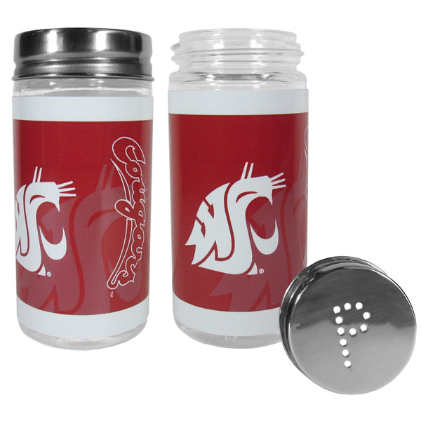 NCAA - Washington St. Cougars Tailgater Salt & Pepper Shakers-Tailgating & BBQ Accessories,Salt & Pepper Shakers,Tailgater Salt & Pepper ShakersCollege Tailgater Salt & Pepper Shakers-JadeMoghul Inc.