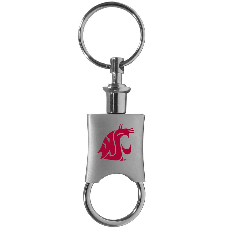 NCAA - Washington St. Cougars Valet Key Chain-Key Chains,College Key Chains,Washington St. Cougars Key Chains-JadeMoghul Inc.