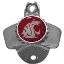 NCAA - Washington St. Cougars Wall Mounted Bottle Opener-Home & Office,Wall Mounted Bottle Openers,College Wall Mounted Bottle Openers-JadeMoghul Inc.