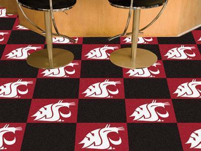 Cheap Carpet NCAA Washington State 18"x18" Carpet Tiles