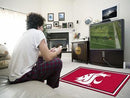 4x6 Rug NCAA Washington State 4'x6' Plush Rug