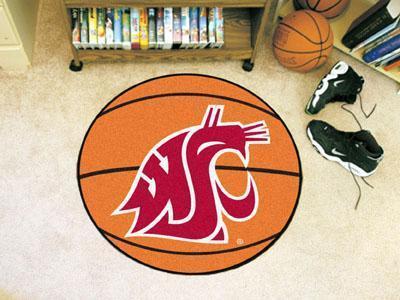 Round Rugs For Sale NCAA Washington State Basketball Mat 27" diameter