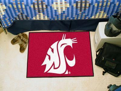 Living Room Rugs NCAA Washington State Starter Rug 19"x30"
