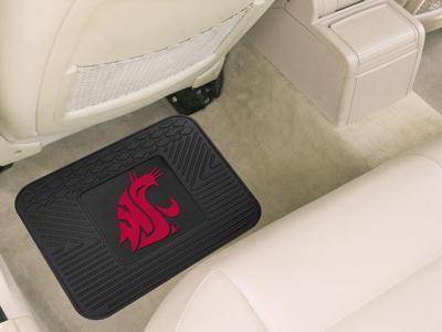 Rubber Mat NCAA Washington State Utility Car Mat 14"x17"