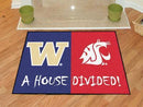 Large Area Rugs NCAA Washington  State House Divided Rug 33.75"x42.5"