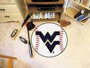 Round Rugs For Sale NCAA West Virginia Baseball Mat 27" diameter