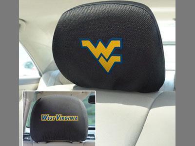 Custom Rugs NCAA West Virginia Head Rest Cover 10"x13"