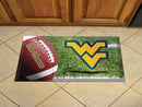 Welcome Mat NCAA West Virginia Scraper Mat 19"x30" Ball