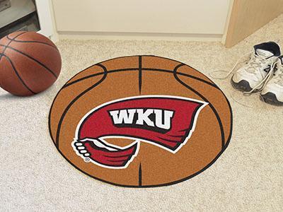 Round Rugs NCAA Western Kentucky Basketball Mat 27" diameter