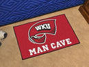 Outdoor Mat NCAA Western Kentucky Man Cave Starter Rug 19"x30"